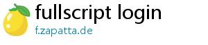 fullscript login
